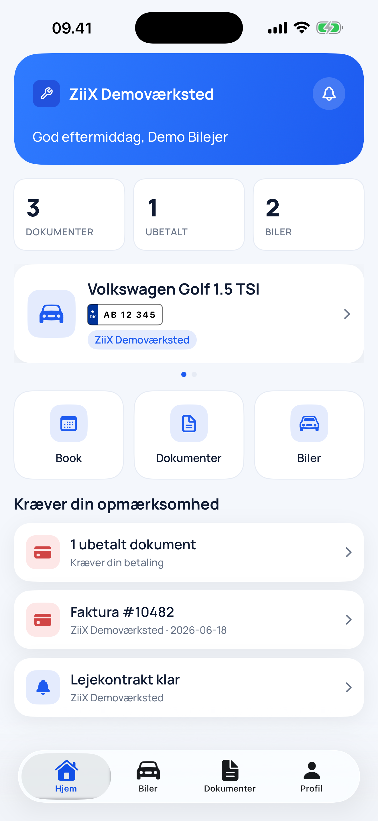ZiiX — Lejekontrakter